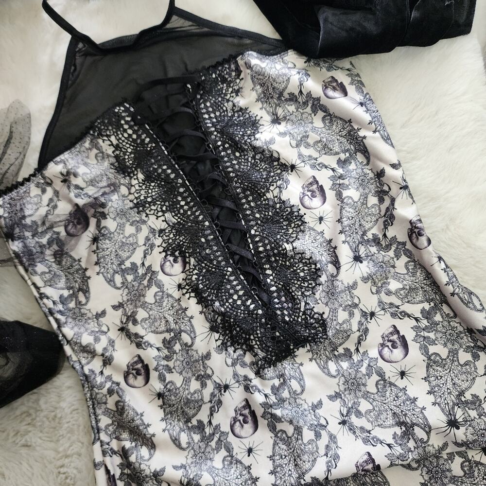 Starline Gothic Elegance Witch Mini Dress Costume - Picture 10 of 13